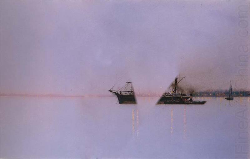 Atkinson Grimshaw At Anchor china oil painting image